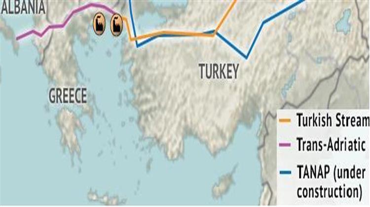 «Παγώνουν» τα Σχέδια για την Κατασκευή του Αγωγού Turkish Stream