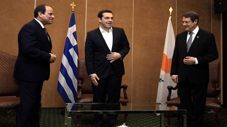 Η Ενεργειακή και Αμυντική Συνεργασία  Ελλάδας - Αιγύπτου - Κύπρου ο Βασικός Άξονας της Σημερινής Τριμερούς Συνόδου