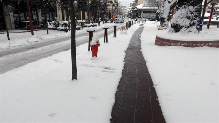 Θερμαινόμενα Πεζοδρόμια στο Καρπενήσι