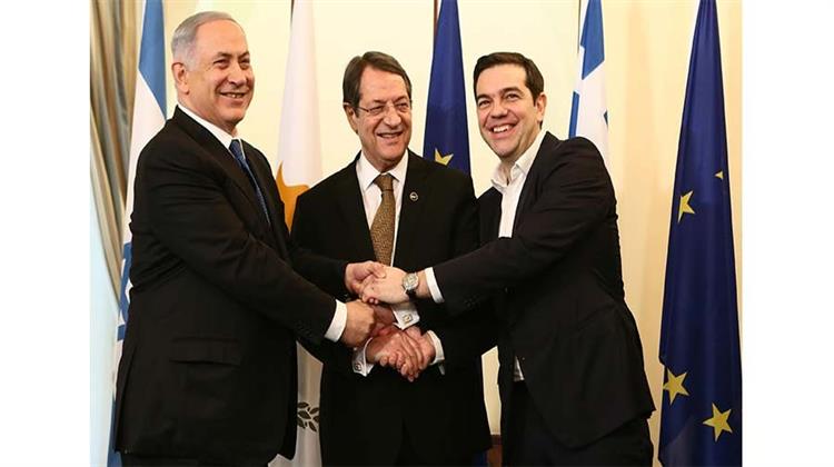 Συνεργασία σε Φυσικό Αέριο και Ηλεκτρισμό Συμφώνησαν στη Λευκωσία Τσίπρας-Αναστασιάδης-Νετανιάχου
