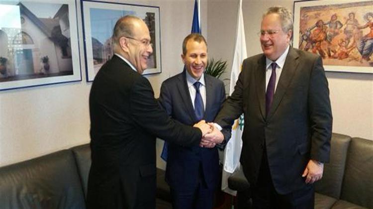 Και η Ενέργεια στο Επίκεντρο της Πρώτης Τριμερούς Συνάντησης των ΥΠΕΞ Ελλάδας, Κύπρου και Λιβάνου