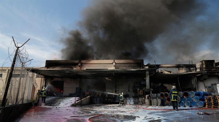 Druckfarben: Μεγάλες Ζημιές από την Πυρκαγιά στη Μονάδα Παραγωγής Μελανιών