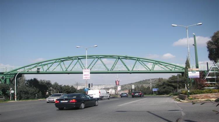 Εξι Πεζογέφυρες σε Μεγάλες Οδικές Αρτηρίες της Αττικής - Άμεσα η Δημοπράτηση