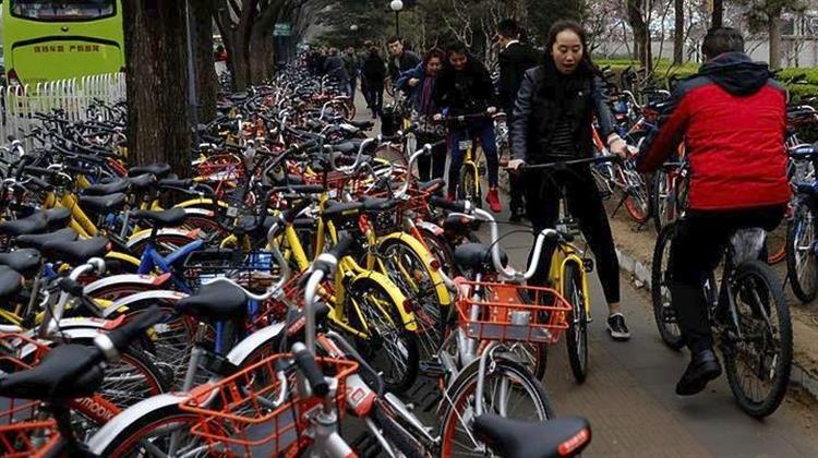 Κίνα: Μέτρα για την Σωστή Χρήση Των Δικτύων Μίσθωσης Ποδηλάτων