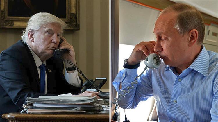 Τηλεφωνική Συνομιλία Τραμπ-Πούτιν για Συρία, Ουκρανία και Β. Κορέα