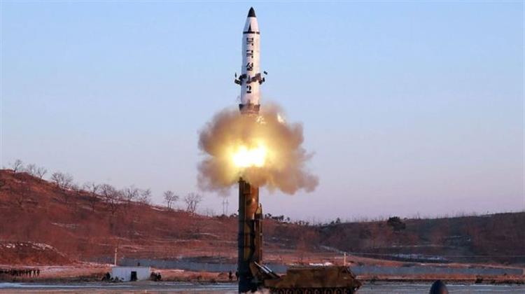 Νέα Δοκιμή Βαλλιστικού Πυραύλου από τη Βόρεια Κορέα