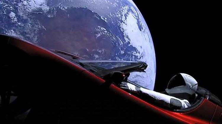 Ένα Tesla στο… Διάστημα!