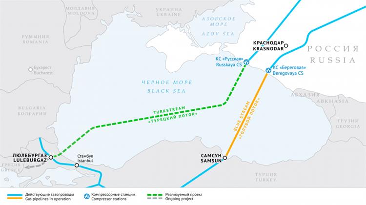 Διαβεβαιώσεις Από την Κομισιόν Απαιτεί η Ρωσία για να Προχωρήσει στην Κατασκευή της Δεύτερης Γραμμής του Turkish Stream