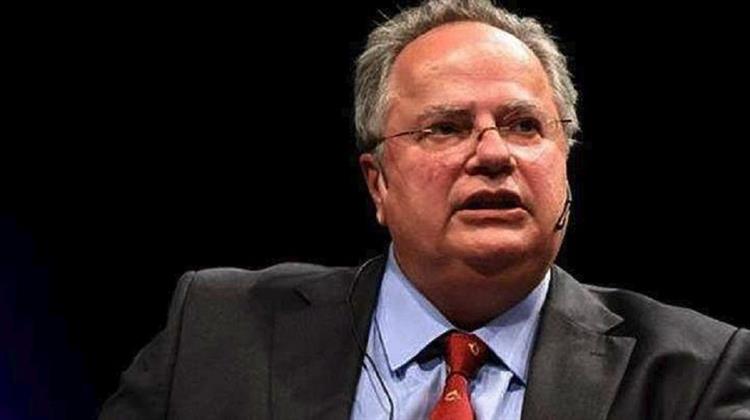 Greek Foreign Minister Kotzias Resigns After Tussle with Defence Minister