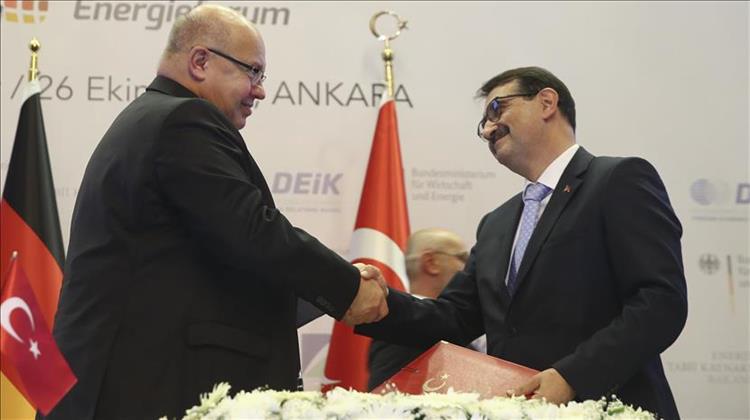 Turkey, Germany Agree to Develop Energy Projects