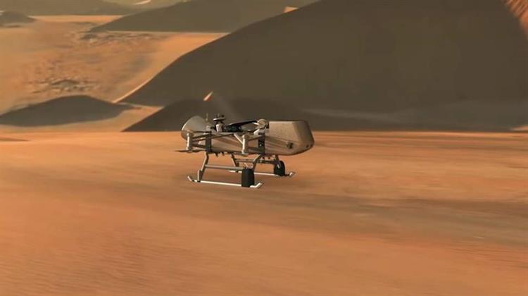 Η NASA Στέλνει το Ρομποτικό Drone, Dragonfly στον Τιτάνα