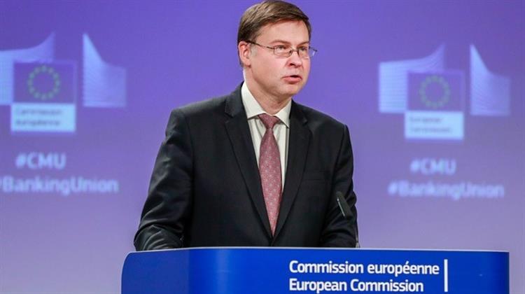 Β. Ντομπρόβσκις: Οι χώρες της ΕΕ θα καταγράψουν ανάπτυξη φέτος και την επόμενη χρονιά, όμως οι κίνδυνοι παραμένουν