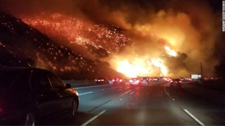 Η Κλιματική Αλλαγή Οξύνει Φαινόμενα Καταστροφών Όπως στην Καλιφόρνια