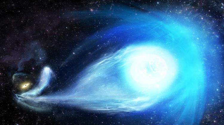 Εκπληκτική Ανακάλυψη: Άστρο - Πύραυλος που Εκσφενδονίστηκε από Μαύρη Τρύπα του Γαλαξία (video)
