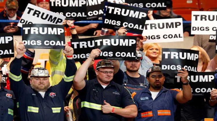 Άνθρακες η Προσπάθεια του Τραμπ να Αναστηλώσει την Ηλεκτροπαραγωγή από Κάρβουνο στις ΗΠΑ