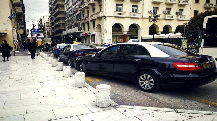 Θεσσαλονίκη: Μειωμένη Κατά 80% η Κίνηση στα Ταξί