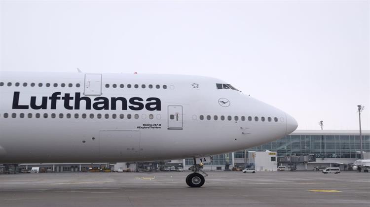 Η Lufthansa Χάνει 1 εκατ. Ευρώ Κάθε Ώρα που Περνάει Εξαιτίας της Πανδημίας