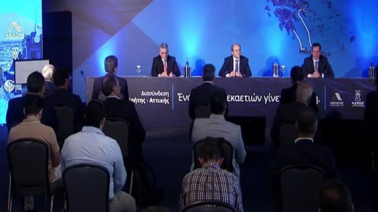 Κωστής Χατζηδάκης: Εθνικό Έργο Ιστορικής Σημασίας η Μεγάλη Διασύνδεση της Κρήτης