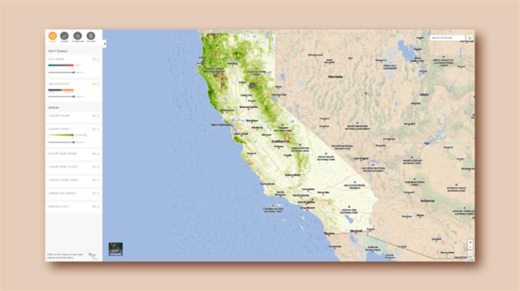 Καλιφόρνια: Νέο Εργαλείο Χαρτογράφησης για την Αποτροπή Μεγάλων Δασικών Πυρκαγιών