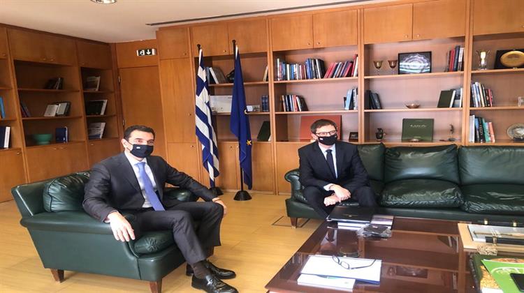 Συνάντηση Σκρέκα, με τον Πρέσβη της Νορβηγίας για την Ανάπτυξη Θαλάσσιων Αιολικών Πάρκων