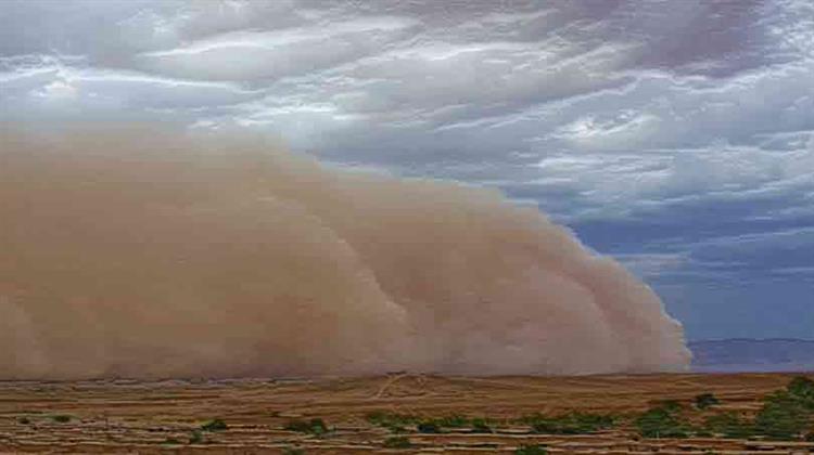 Υποβάθμιση της Ποιότητας του Αέρα στην Ευρώπη Έφερε το Σύννεφο Σκόνης Από τη Σαχάρα