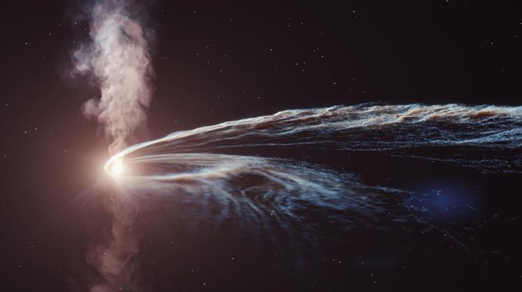 Από Μια Μαύρη Τρύπα στο Νότιο Πόλο, οι Επιστήμονες Εντόπισαν την Προέλευση Ενός Σωματιδίου-Φαντάσματος Από Ένα Μακρινό Κοσμικό Επιταχυντή