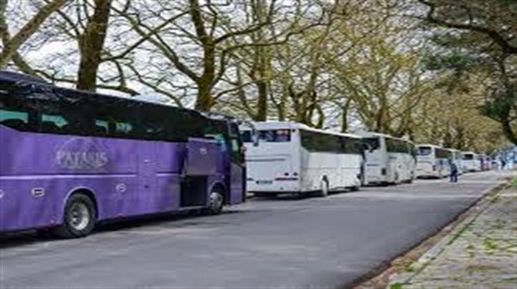 Παρατείνεται η Δυνατότητα Κατάθεσης Πινακίδων για Τουριστικά Λεωφορεία