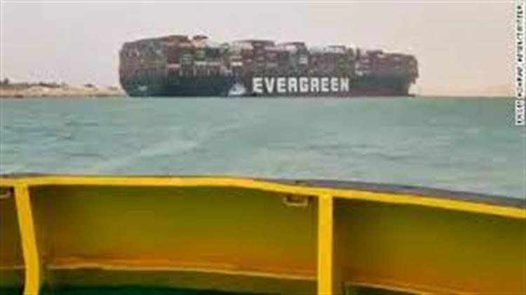 Αύξηση 2% στις Τιμές του Αργού Προκάλεσε το Μπλοκάρισμα της Διέλευσης Πλοίων στο Σουέζ