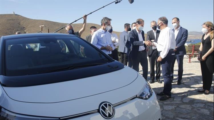 Με τον CEO της Volkswagen Συναντήθηκε ο Πρωθυπουργός στην Αστυπάλαια