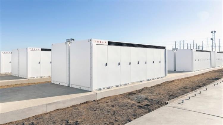 Τesla και Pacific Gas & Electric Αποθηκεύουν έως182,5 MW σε Μπαταρίες για Χρήση σε Περιόδους Υψηλής Ζήτησης