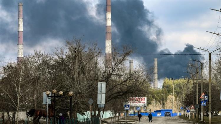 Ουκρανία: Ζημιές από Ρωσικό Πλήγμα στο Διυλιστήριο του Λισιτσάνσκ