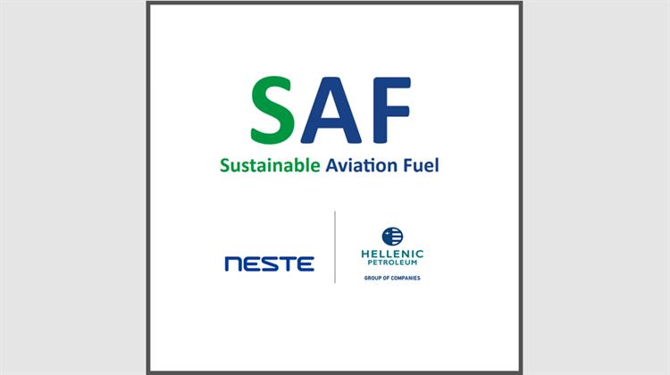 Συμφωνία ΕΛΠΕ - Neste: Προμήθεια Βιώσιμων Αεροπορικών Καυσίμων στην AEGEAN