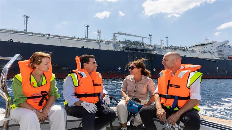 Έως Τέλος Αυγούστου τα Πρώτα Φορτία LNG στη Νέα Πλωτή Δεξαμενή της Ρεβυθούσας