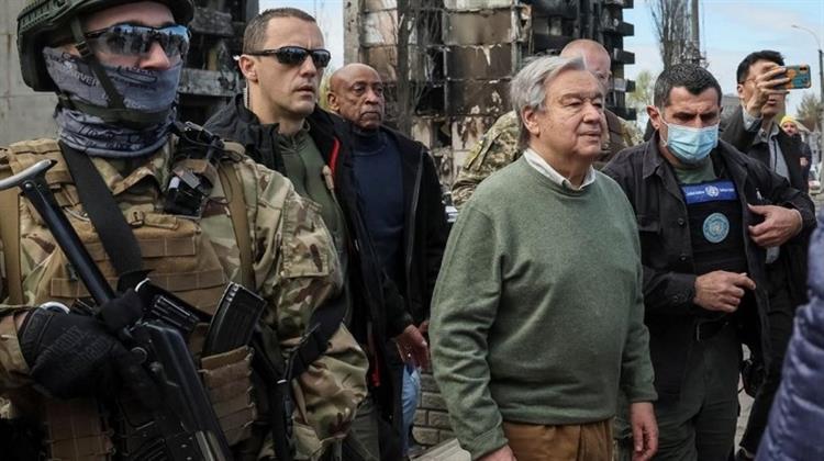 Η Ρωσία Κατηγορεί το Κίεβο Ότι Σχεδιάζει Προβοκάτσια στον Πυρηνικό Σταθμό της Ζαπορίζια,  Κατά τη Διάρκεια της Επίσκεψης Γκουτέρες