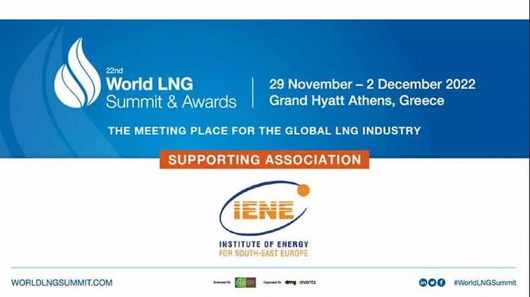 Το ΙΕΝΕ Supporting Association στο 22nd World LNG Summit & Awards