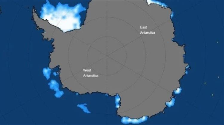 Ο Εποχικός Πάγος της Ανταρκτικής Έφτασε σε Χαμηλό Ρεκόρ
