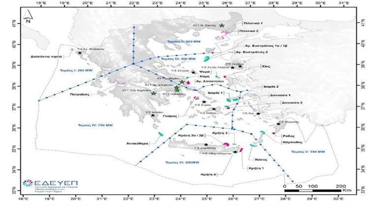 ΕΔΕΥΕΠ: Το Εθνικό Πρόγραμμα Ανάπτυξης Υπεράκτιων Αιολικών - Οι Επιλέξιμες Περιοχές