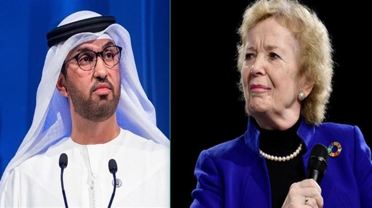 COP28: Κόντρα Al Jaber-Mary Robinson για την Ανάγκη Σταδιακής Κατάργησης των Ορυκτών Καυσίμων