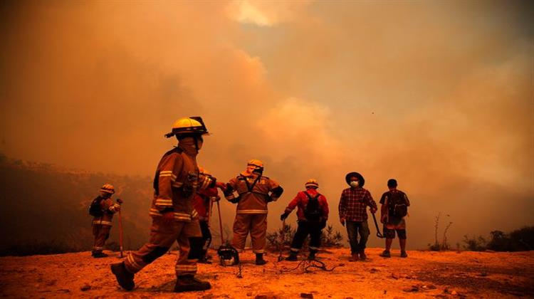 Χιλή: 123 Νεκροί και Εκατοντάδες Αγνοούμενοι Από τις Δασικές Πυρκαγιές