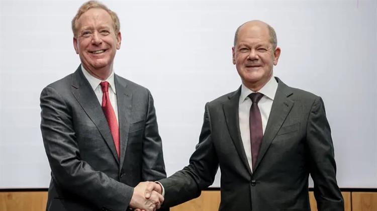 Γερμανία-Microsoft:  Επένδυση Άνω των €3 δισ., στον Τομέα της ΑΙ