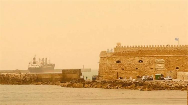 Κρήτη: Αυξημένες Τιμές των Συγκεντρώσεων ΑΣ10 Λόγω Σκόνης προς την Αν. Μεσόγειο