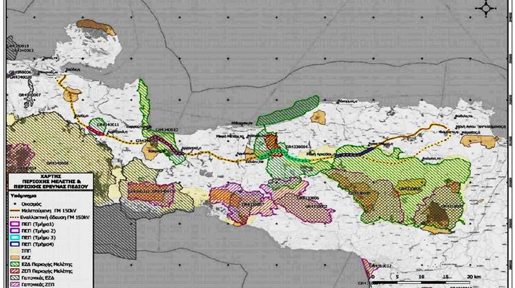 Επιστολή ΡΑΑΕΥ στον ΑΔΜΗΕ: Ανησυχίες για τις Τοπικές Αντιδράσεις στην Όδευση Χανιά - Δαμάστα