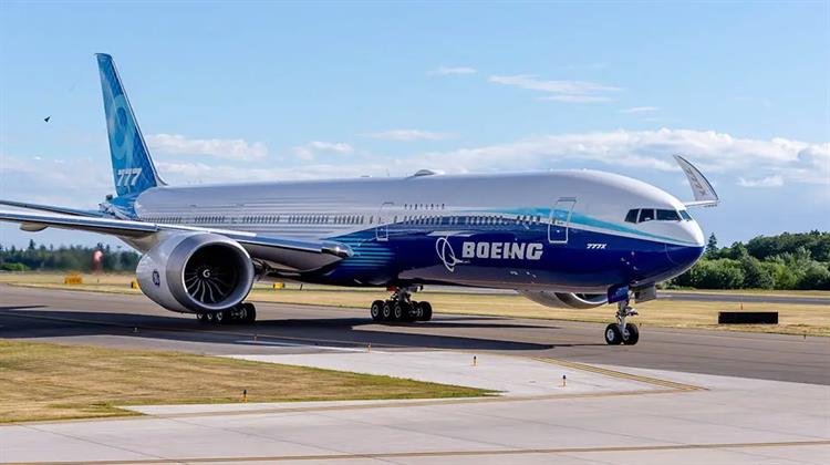 H Boeing Αναστέλλει τις Δοκιμαστικές Πτήσεις του 777X Λόγω Ελαττώματος σε Εξάρτημα