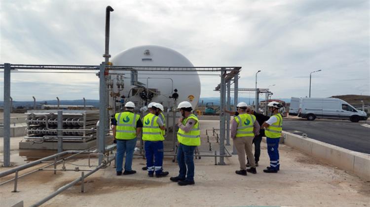 Ολοκληρώθηκε με Επιτυχία η Πλήρωση του Σταθμού Αεριοποίησης LNG  στην Καστοριά