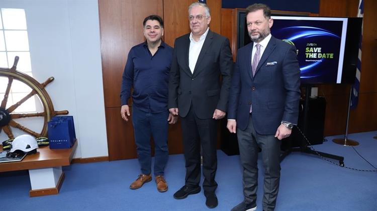 Επίσκεψη Θεοδωρικάκου και Τσούνη στα Ναυπηγεία Ελευσίνας