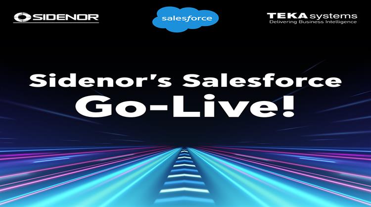 Η TEKA Systems Υλοποίησε με Επιτυχία τη Λύση Salesforce στη Sidenor