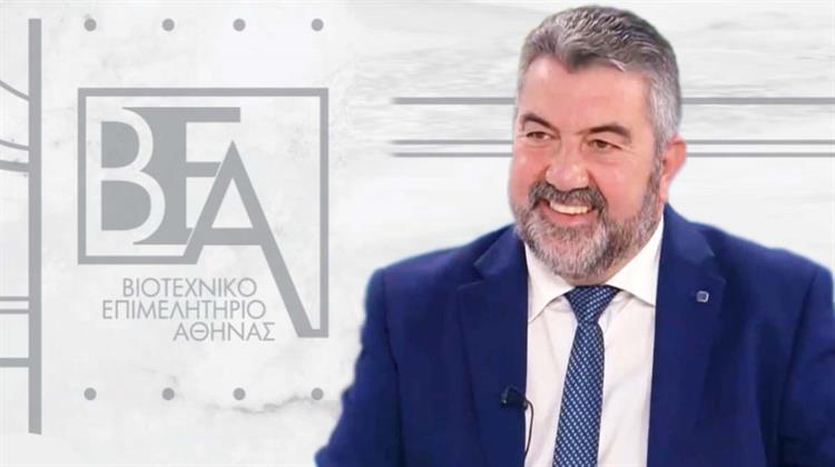 Ο Κώστας Δαμίγος νέος πρόεδρος του Βιοτεχνικού Επιμελητηρίου Αθήνας