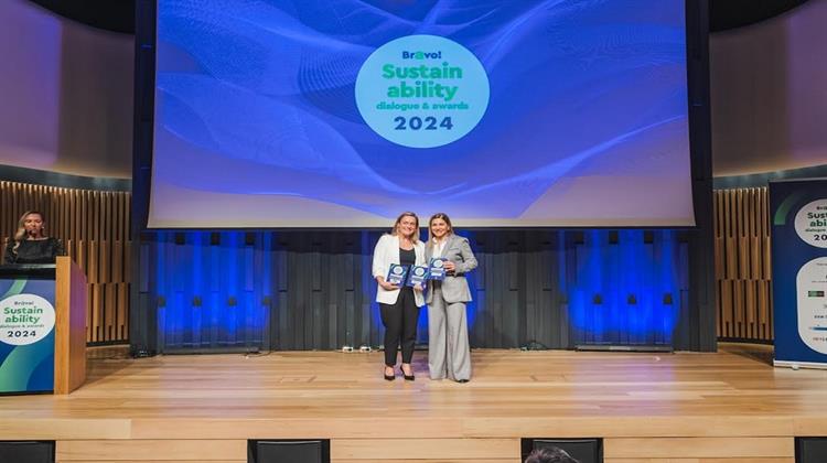 Ακόμα Μία Βράβευση για την ελίν στα Bravo Sustainability Dialogue & Awards 2024