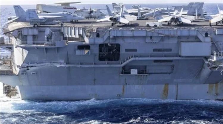 Κρήτη: Για επισκευές στη Σούδα το Αεροπλανοφόρο Τρούμαν, έπειτα από Πρόσκρουση με Εμπορικό πλοίο