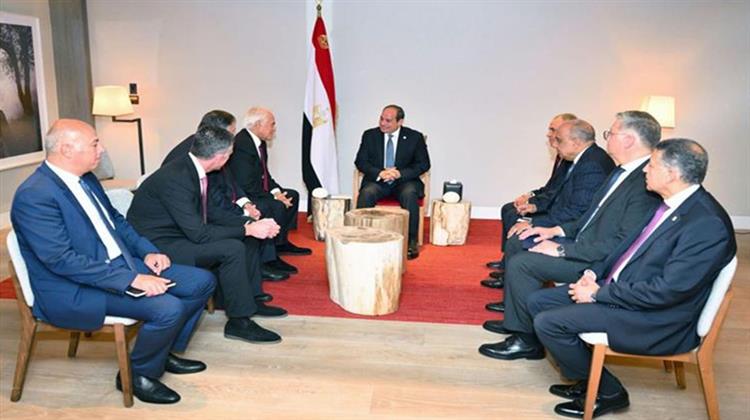 Συνάντηση του Προέδρου El-Sisi με τον Πρόεδρο του Ομίλου Κοπελούζου - Απόλυτη Στήριξη στη Σύνδεση Αιγύπτου -Ελλάδας